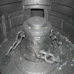 قطعات سنگ شکن؛ بلبرینگ بغل بند الکترو موتور 2 جنس فولادی سرامیکی