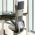 صندلی اداری پشت بلند؛ ثابت چرخشی ارگونومیک شیک ارتفاع 120 سانتی متر