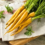 هویج ایرانی (زردک) بافت سفت ترد 3 رنگ زرد بنفش قرمز
