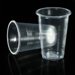 لیوان یکبار مصرف تک ظرف؛ مات شفاف کاغذی پلاستیکی (100 200) عددی