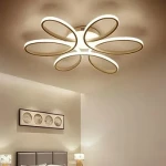 لامپ سقفی مدرن؛ سفید مهتابی خورشیدی 2 نوع LED SMD