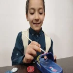 دمپایی قابل رنگ آمیزی کودک همراه با توضیحات کامل و آشنایی
