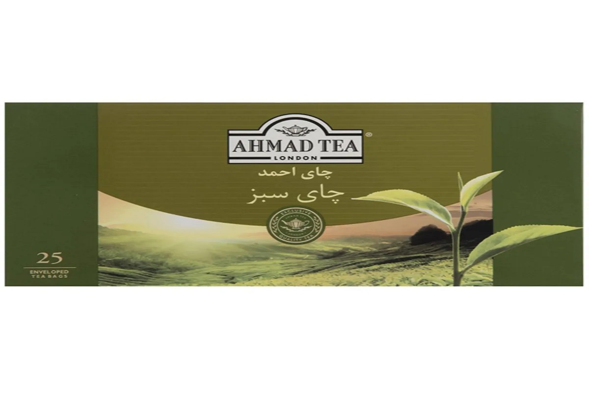 چای سبز کیسه ای احمد