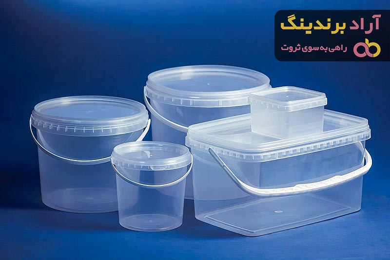 ظروف پلاستیکی چهار لیتری برای صادرات به کشور ترکیه
