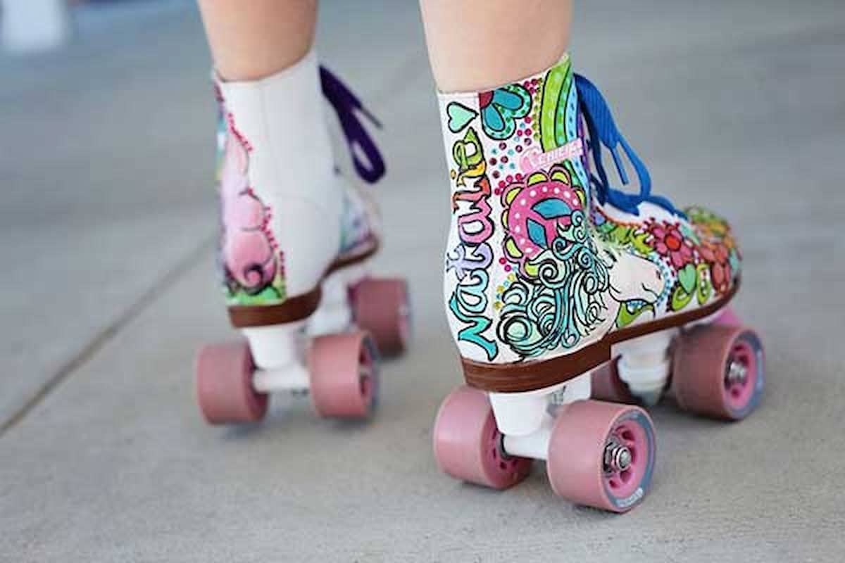 کفش اسکیت دخترانه دست دوم skate shoes طول عمر 10 سال