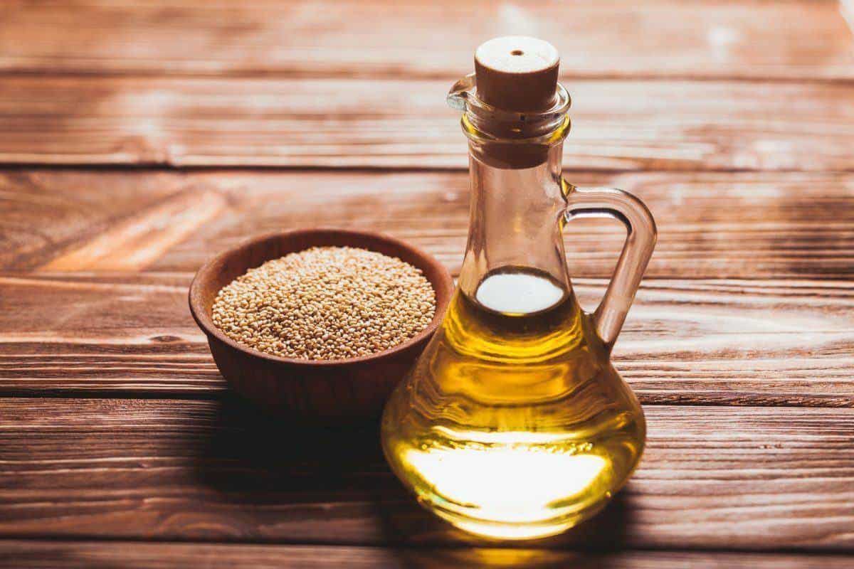 روغن کنجد Sesame Oil طبیعی اصل ضد سرطان سم زدایی درمان دیابت