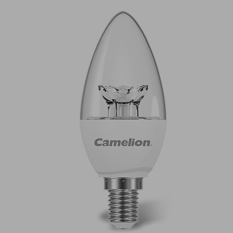 لامپ شمعی کملیون Camelion نور دهی عالی مطابق استاندارد جهانی IEC