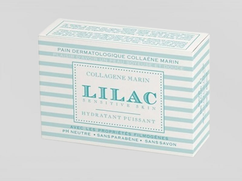 صابون لجن دریایی لیلاک؛ کلاژن ساز آبرسان قوی پوست (خشک چرب معمولی) LILAC