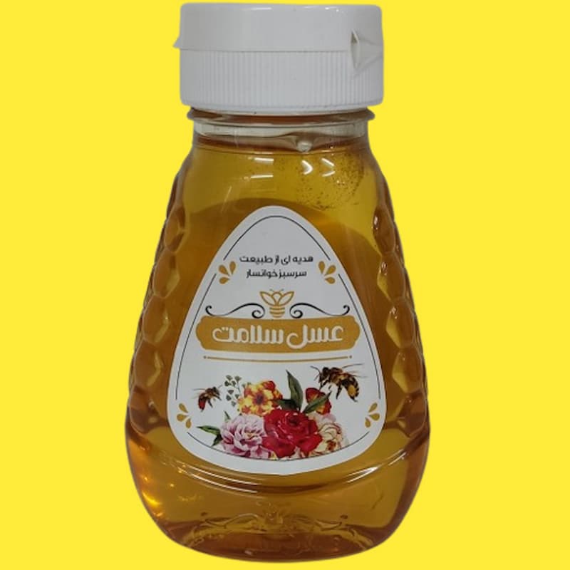 عسل سلامت خوانسار؛ طبیعی کوهی وحشی بسته بندی 30 120 850 گرمی