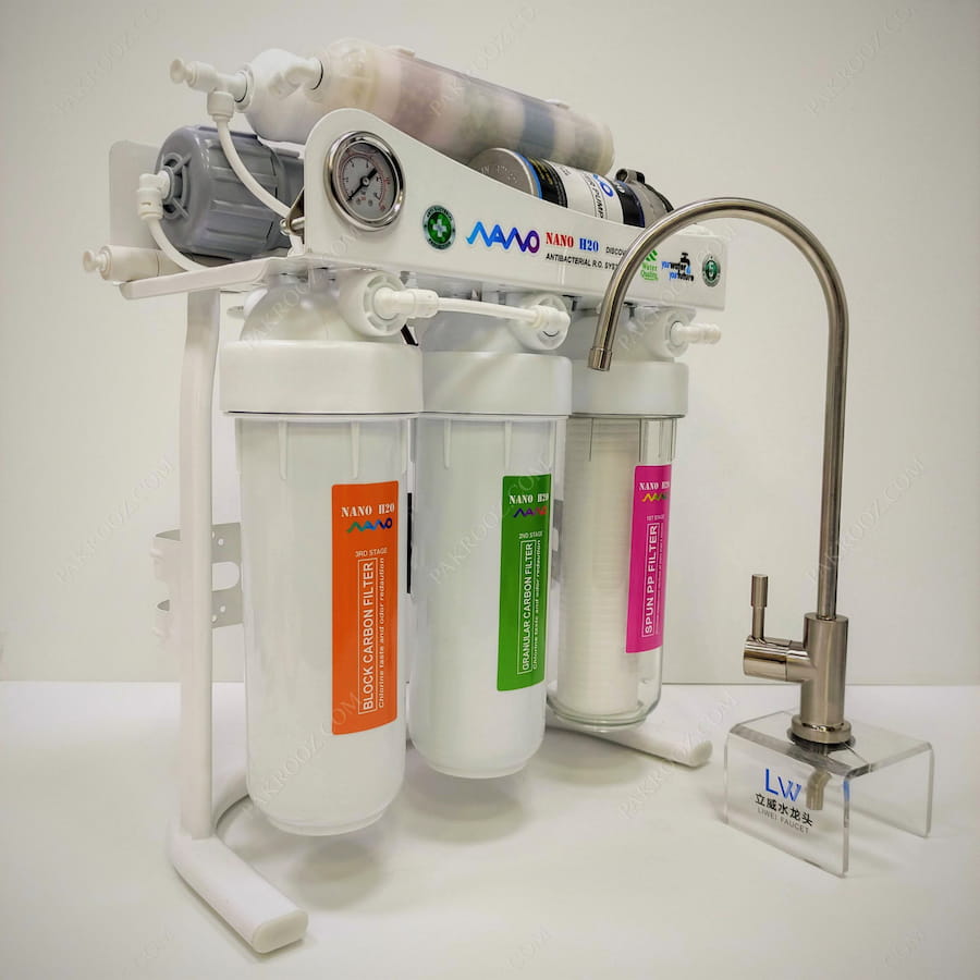 دستگاه تصفیه آب خانگی؛ فیلتر کربنی الیافی ظرفیت (220 190) لیتر