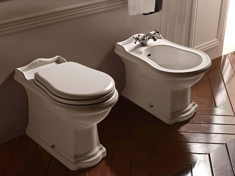 چینی بهداشتی کرد؛ توالت روشویی مقام 3 مدل ساده رنگی مرمری Cord