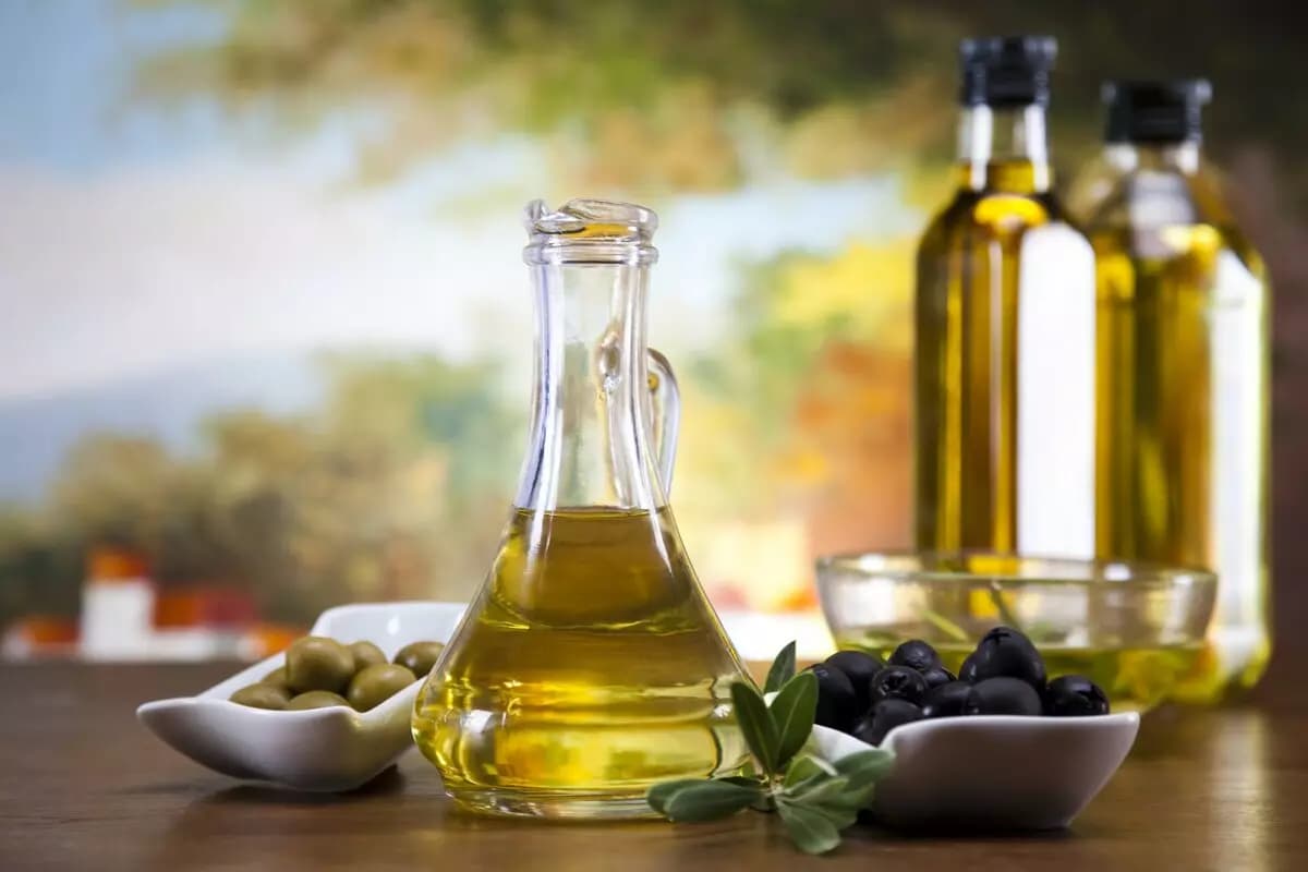 روغن زیتون بدون بو؛ پخت غذا حالت چرب تصفیه شده سبز olive