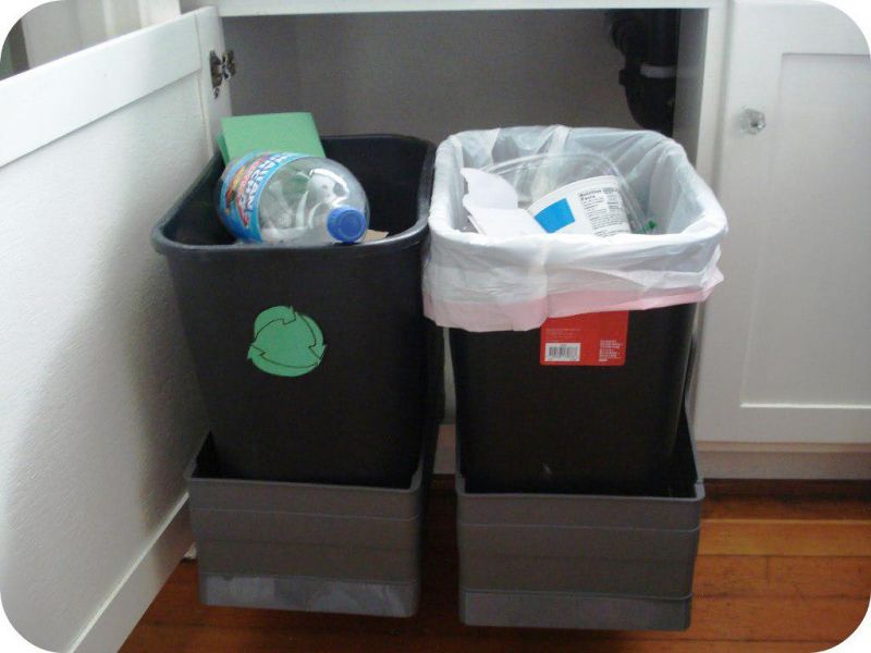 مشخصات سطل آشغال کابینتی تاشو