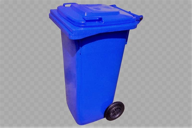 مشخصات سطل زباله پدالی 100 لیتری