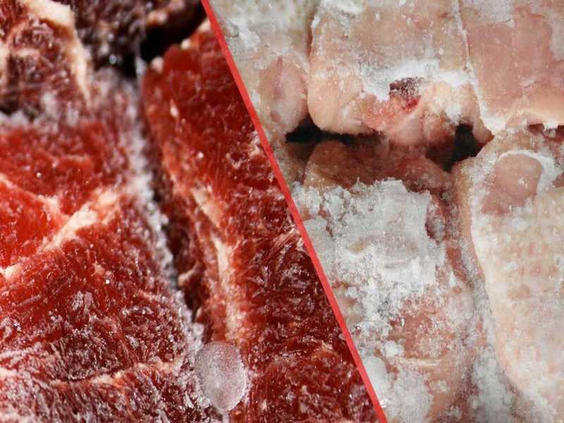 مشخصات گوشت منجمد گوساله