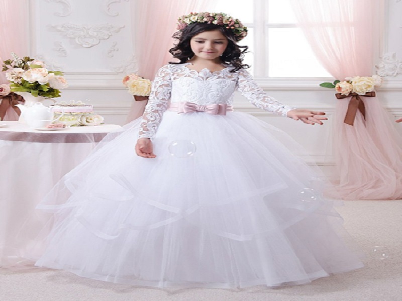 قیمت لباس عروس دخترانه پف دار + خرید و فروش