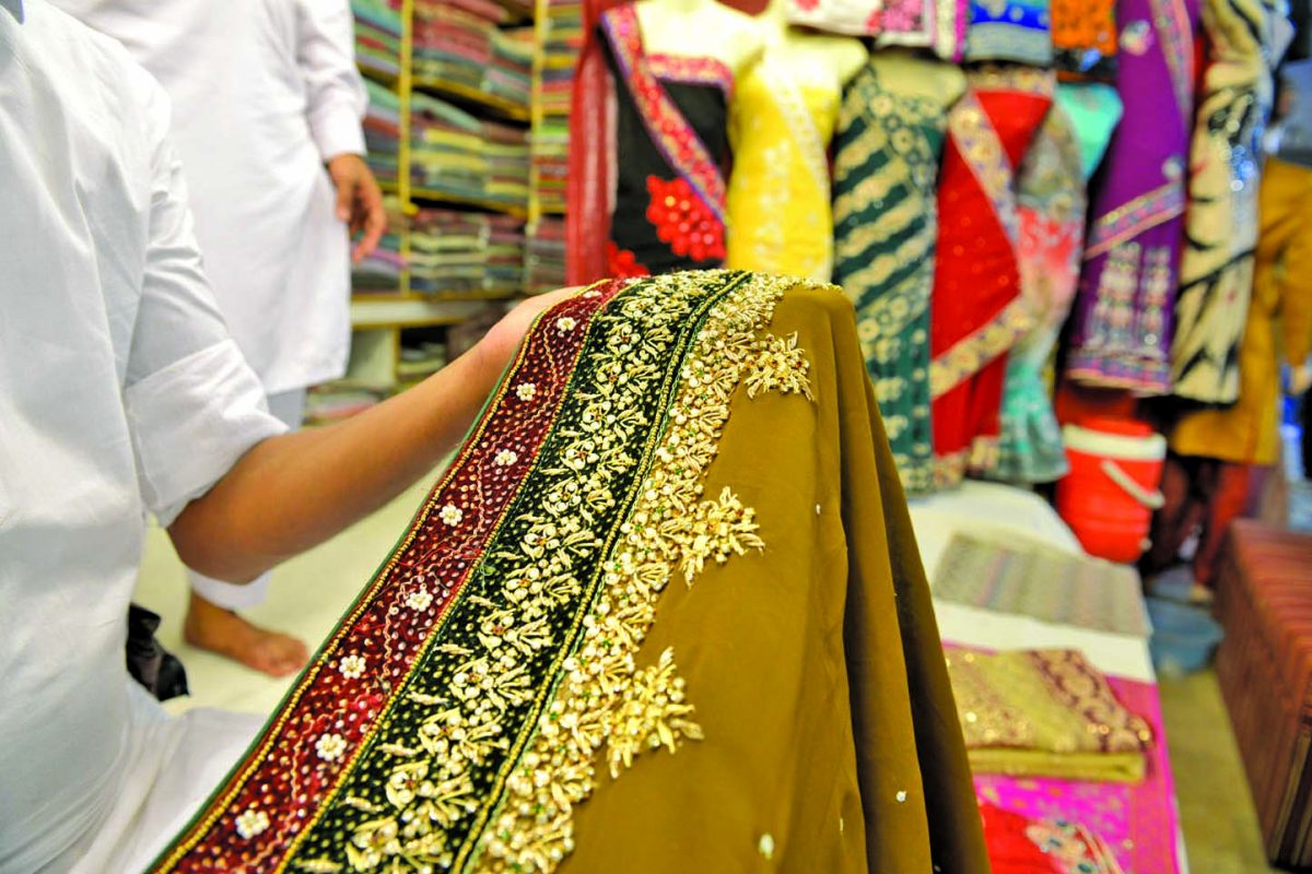 لباس هندی در بازار تهران