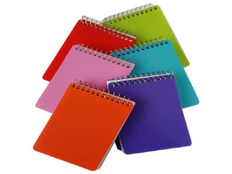 مشخصات دفترچه یادداشت رنگی