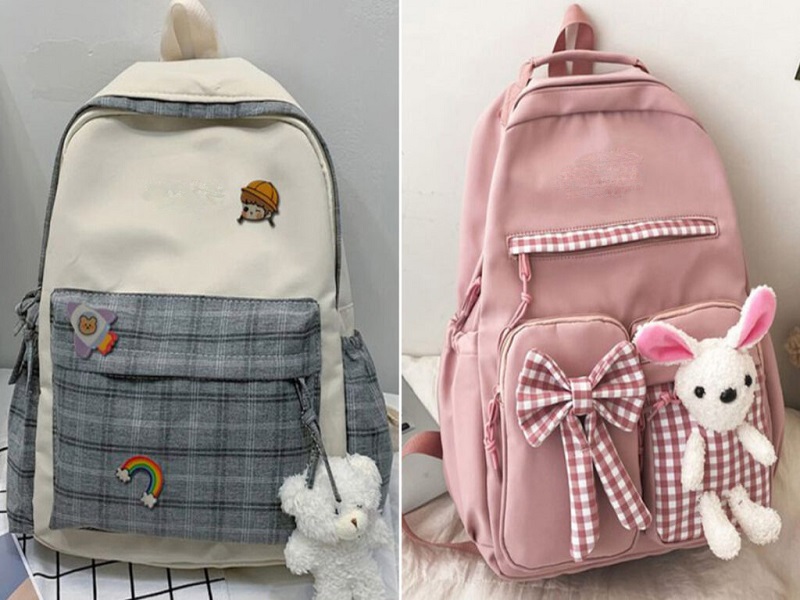 کیف مدرسه ساده دخترانه