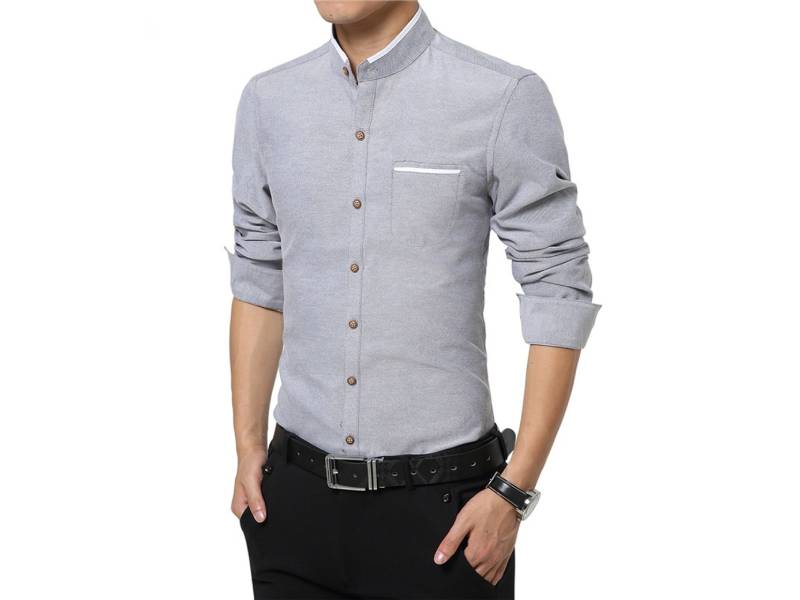مشخصات پیراهن مردانه یقه آخوندی