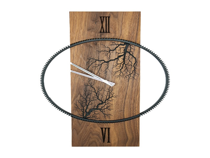 مشخصات ساعت چوبی روستیک