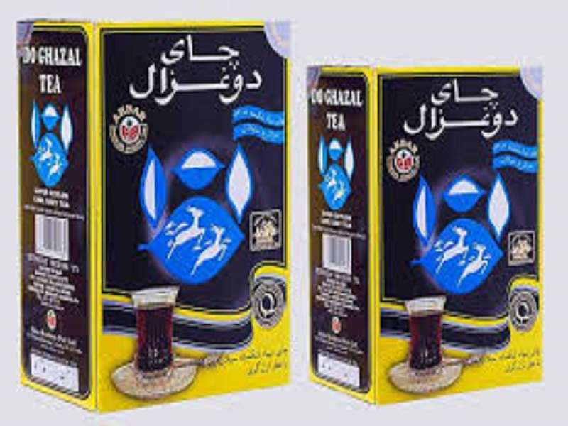 قیمت چای دوغزال هل و زعفران + خرید و فروش