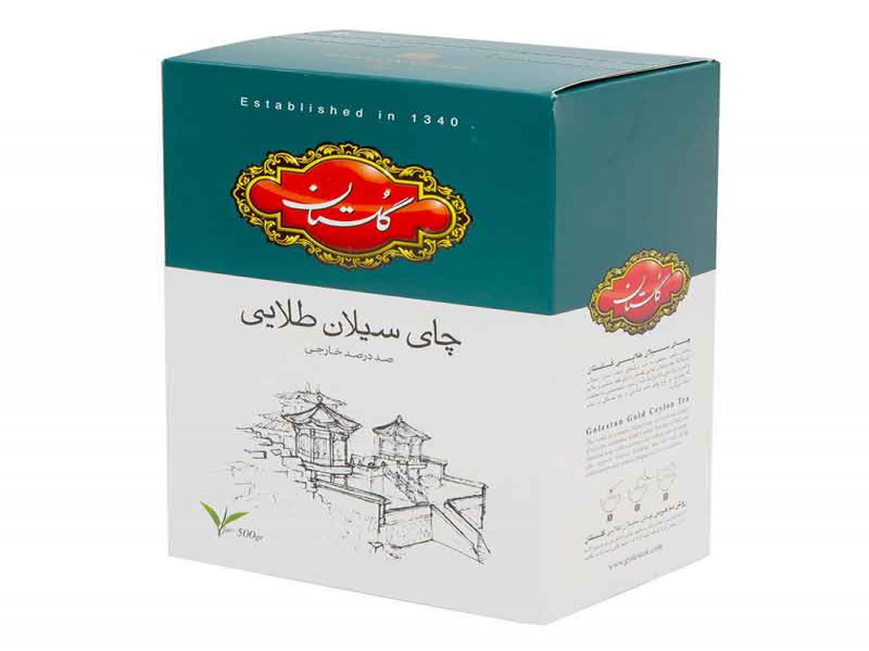 مشخصات چای پاکتی گلستان