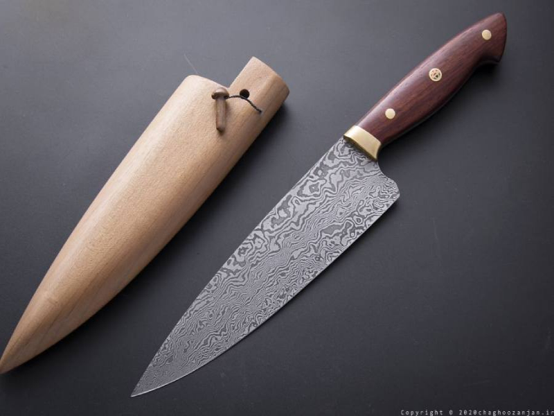 قیمت چاقو فولاد دمشقی + خرید و فروش