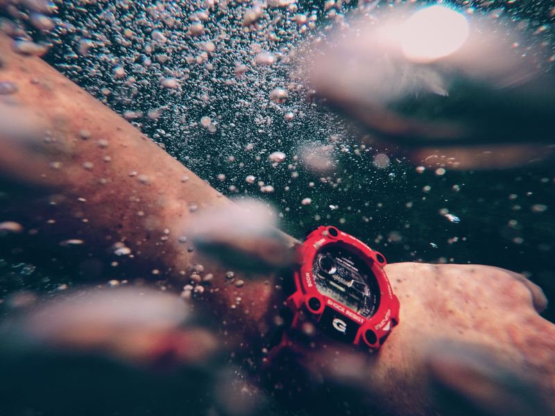 ساعت مچی water resistant