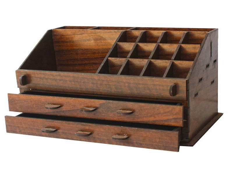 مشخصات جعبه لوازم آرایشی چوبی