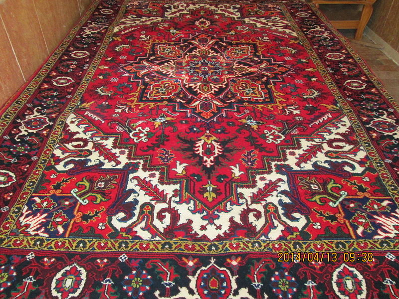 مشخصات فرش دستباف قدیمی ۱۲ متری