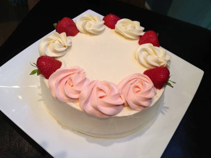 کیک تولد ساده مردانه