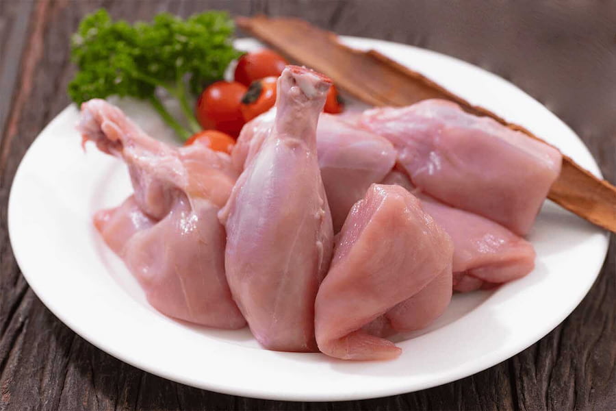 گوشت مرغ گرم یا سرد