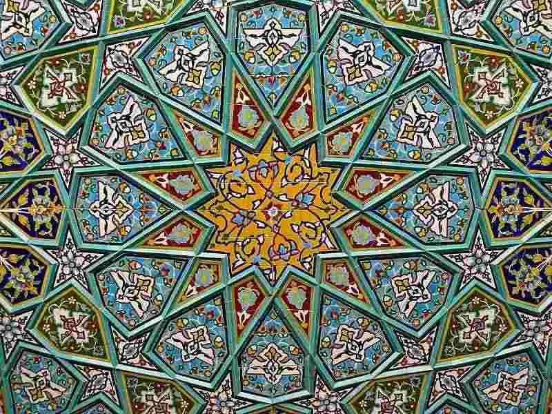 کاشی سنتی کوثر اصفهان