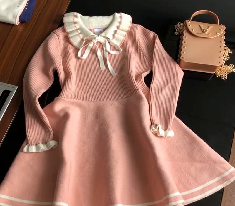 لباس سرهمی دخترانه نوزادی