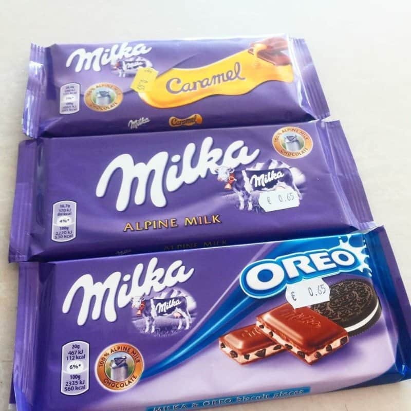 شکلات میلکا در ایران