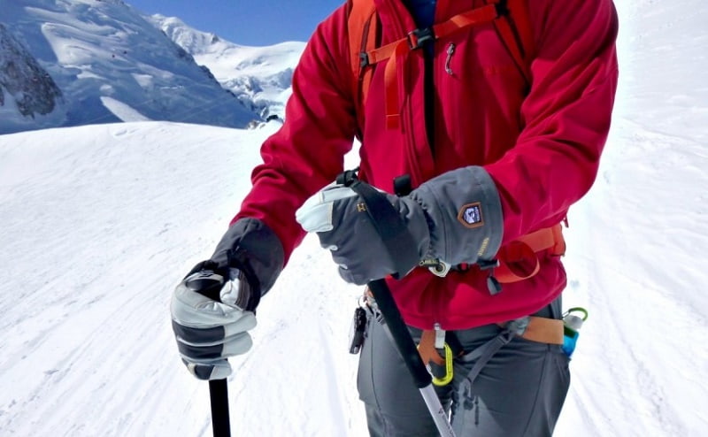 دستکش دوپوش کوهنوردی