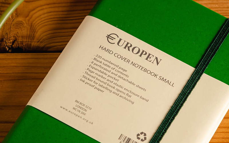 دفتر یوروپن جلد نرم