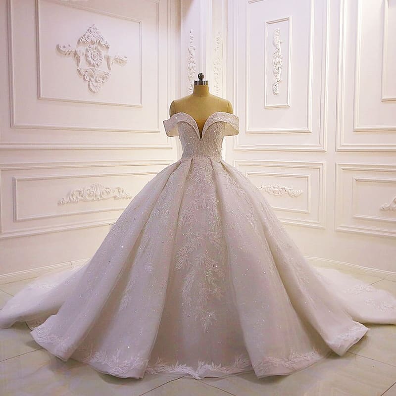 لباس عروس پفی ایرانی