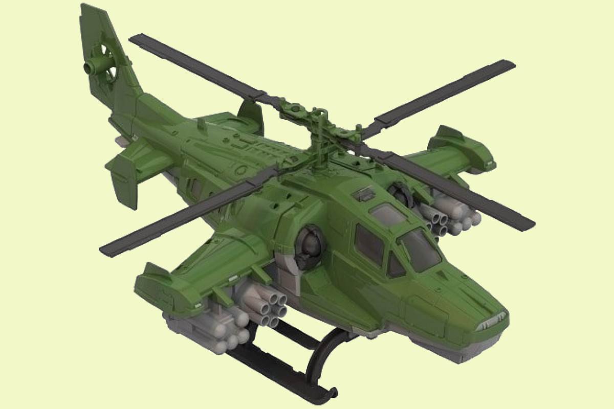  اسباب بازی هلیکوپتر جنگی ایرانی