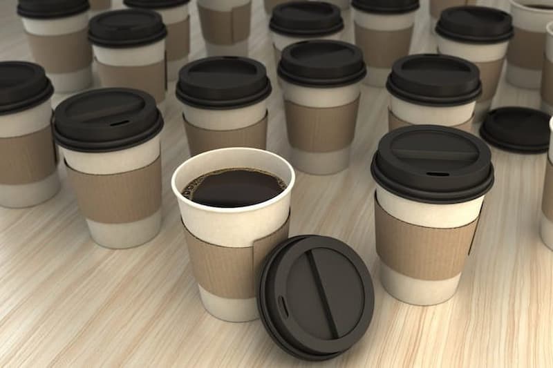 لیوان یکبار مصرف برای قهوه