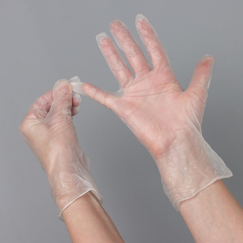 دستکش یکبار مصرف نایلونی