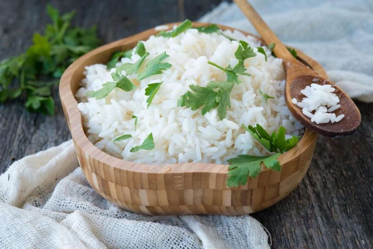 برنج دمی ساده