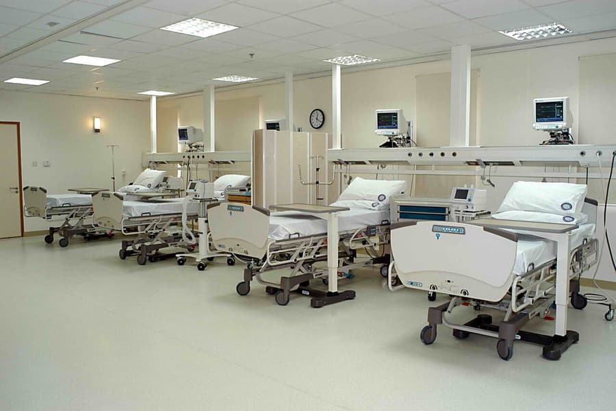 تعداد تخت بیمارستان لاله