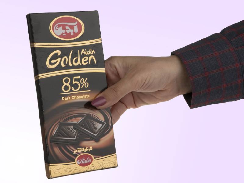 شکلات تلخ آیدین 90 درصد