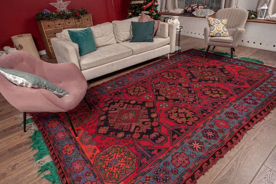 فرش دستباف ابریشم ترکمن