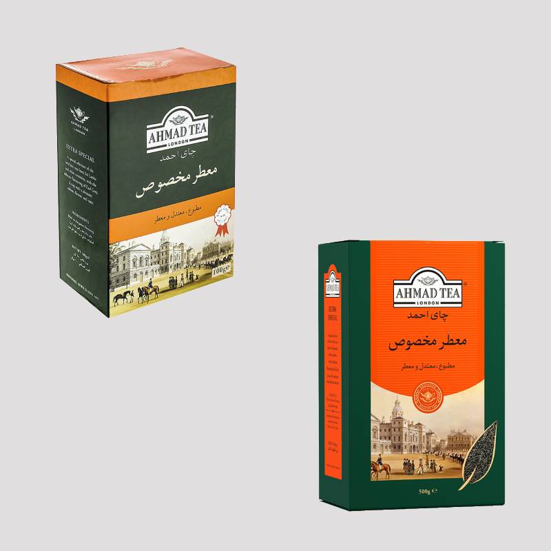 چای احمد قوطی فلزی