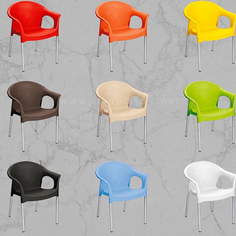 صندلی پلاستیکی پایه فلزی دیجی کالا