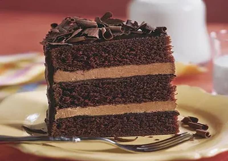 کیک شکلاتی اسلایسی
