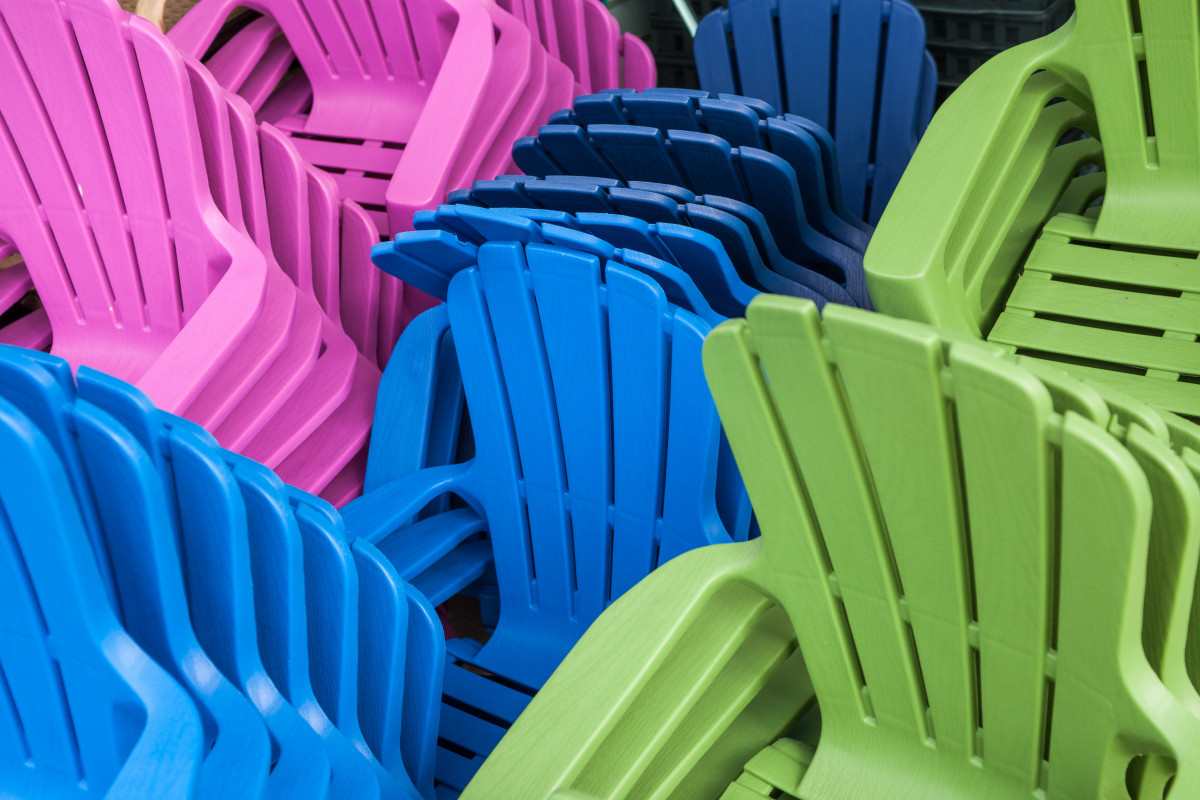 صندلی پلاستیکی تاشو